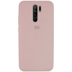Чехол Original Silicone Case для Xiaomi Redmi Note 8 Pro Light Pink (17)